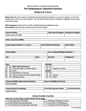 Form preview