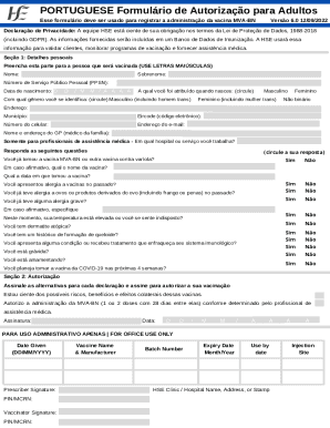 Form 6059B Customs Declaration - Portuguese (Fillable)