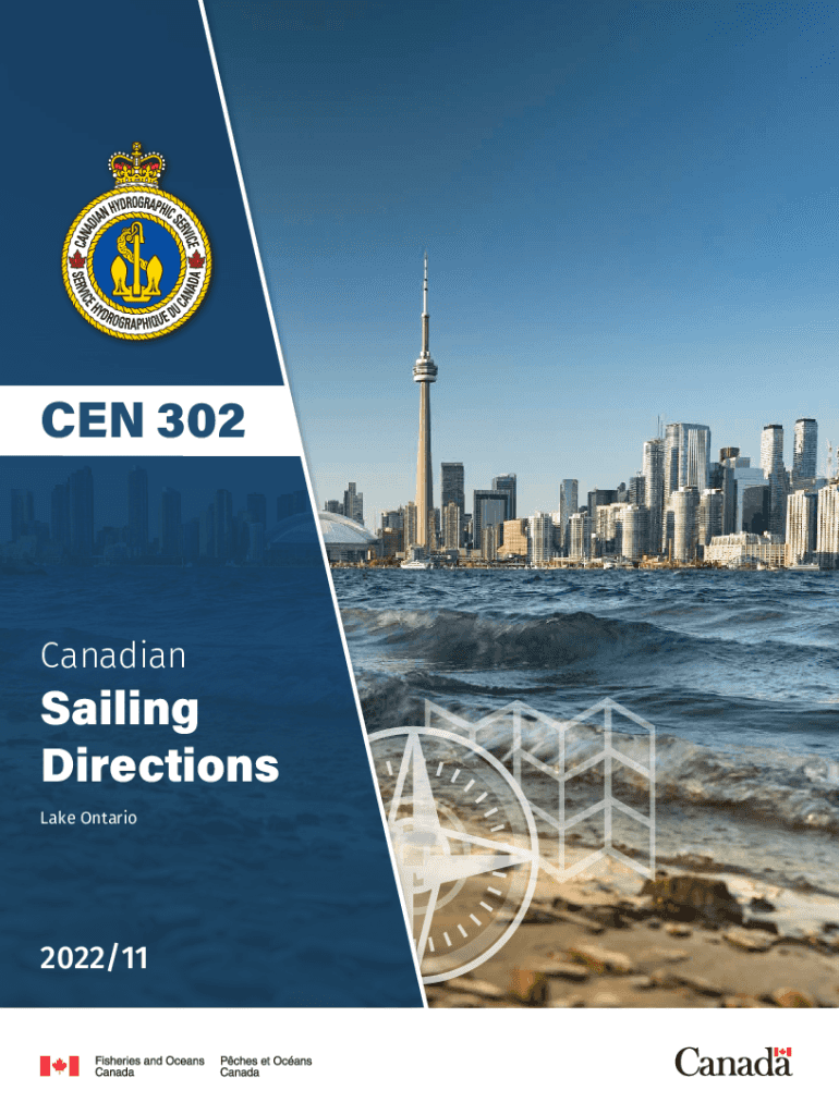 Fillable Online wavesvagues dfompo gc Canadian Sailing Directions Canadian Hydrographic