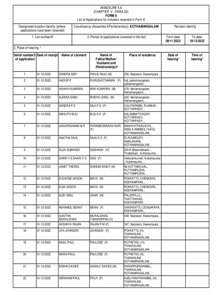 Form preview
