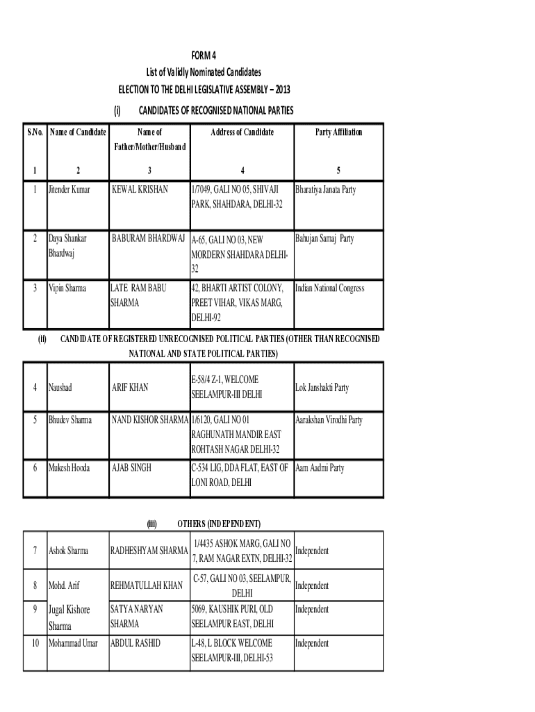 Form preview