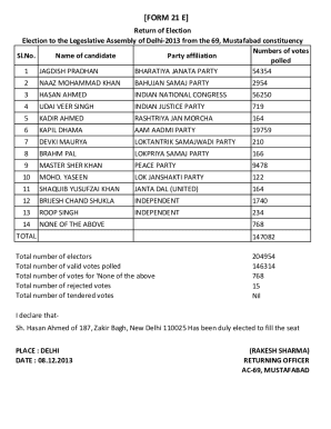 Form preview
