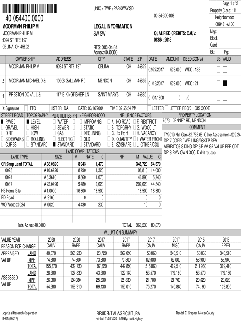Form preview