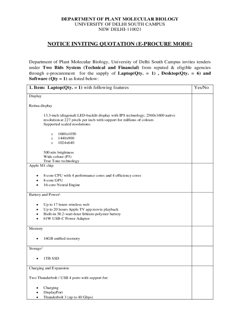 Form preview