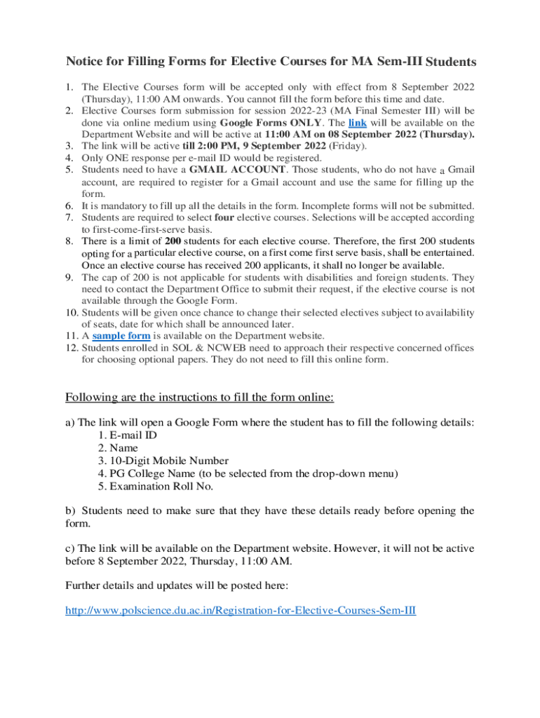 Form preview