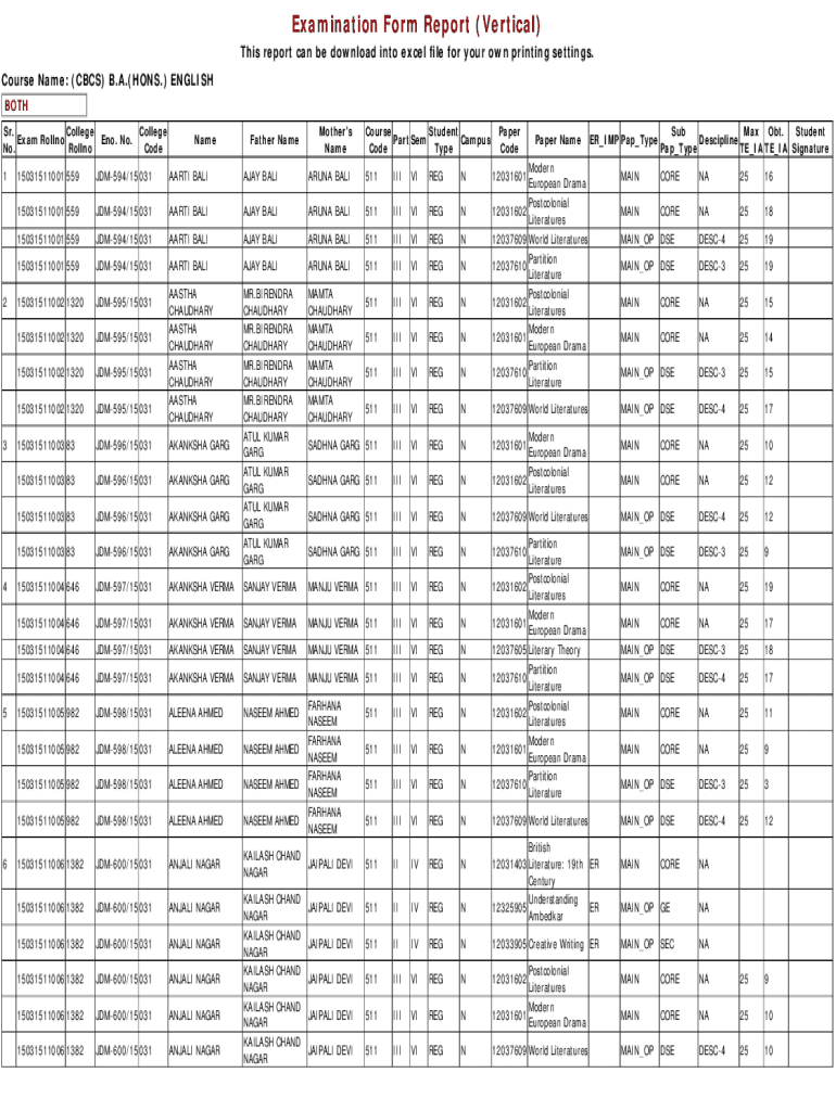 Form preview