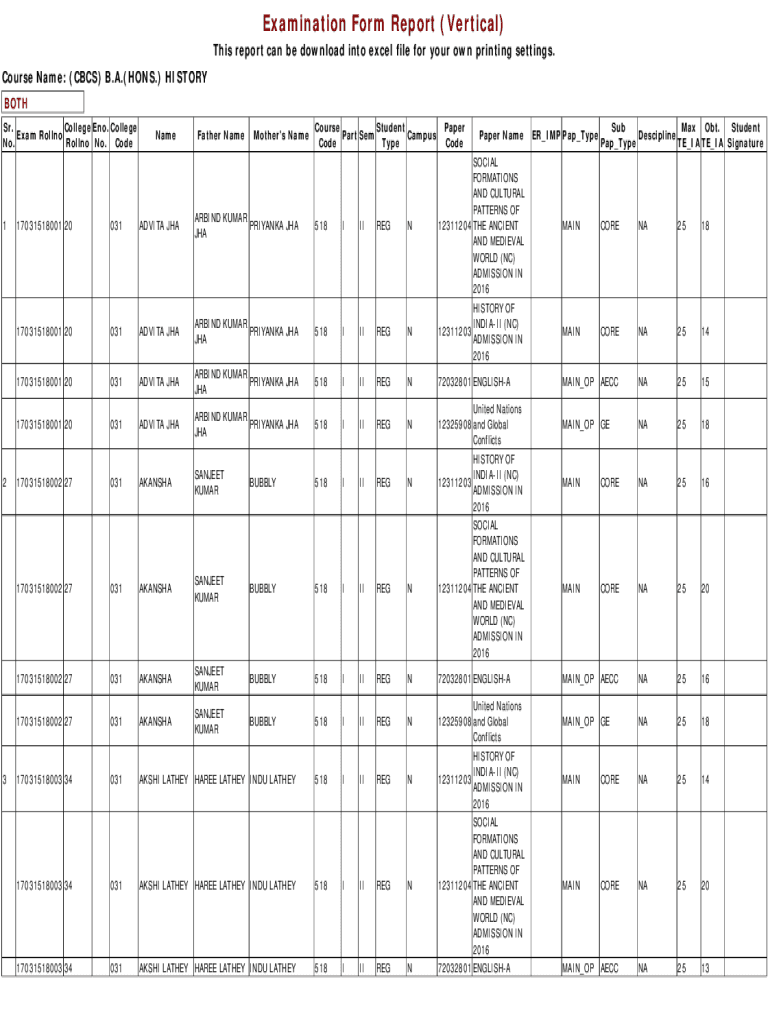 Form preview