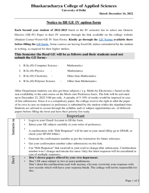 Form preview