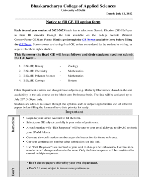 Form preview