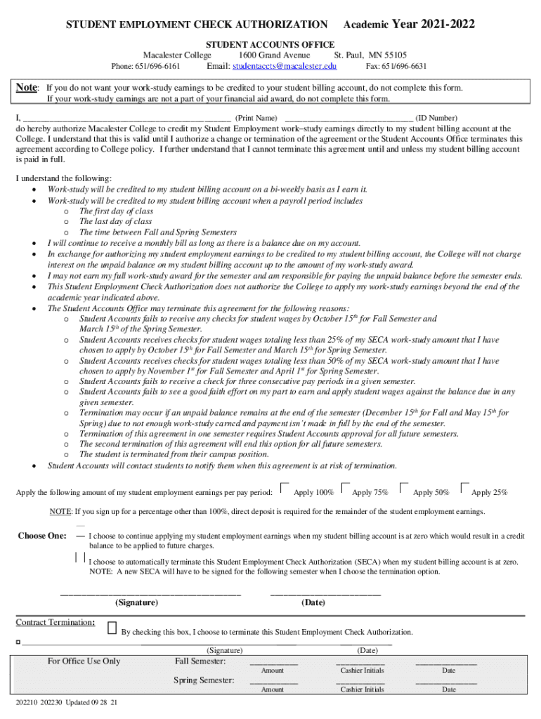 Fillable Online Academic Policies Macalester College Acalog