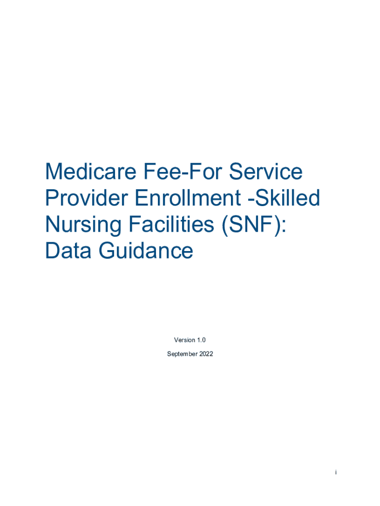 Fillable Online edicare FeeFor Service Provider Enrollment Hospital