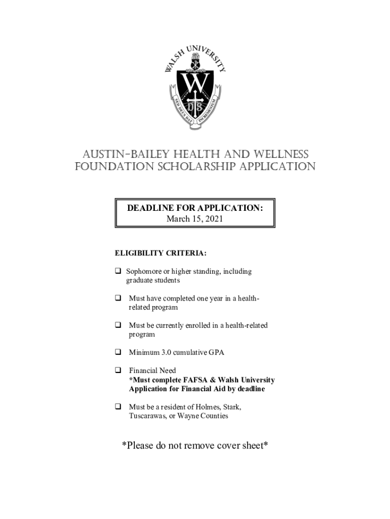 Fillable Online fill.ioAUSTINBAILEYHEALTHANDWELLNESSAUSTINBAILEY