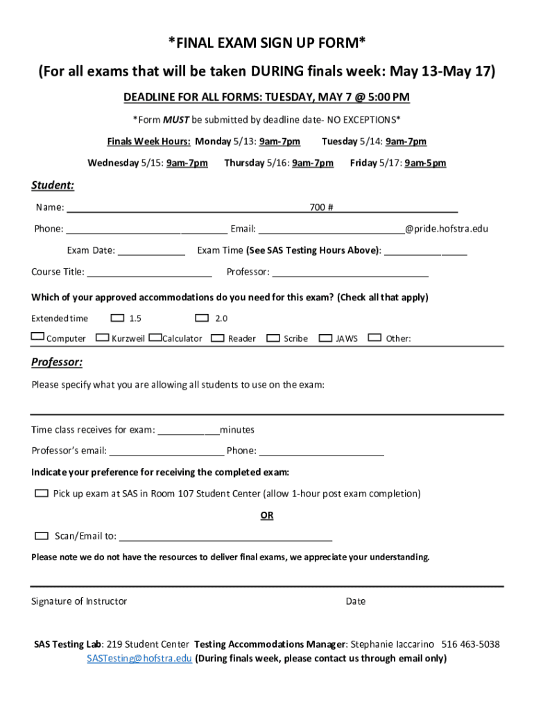 Form preview