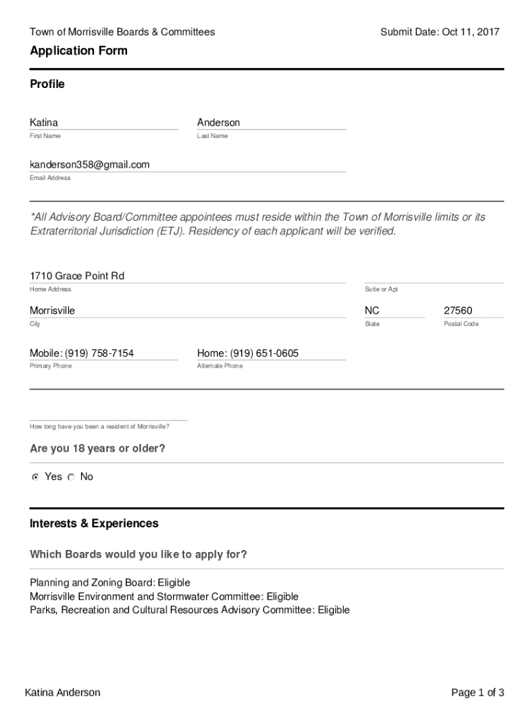 Form preview