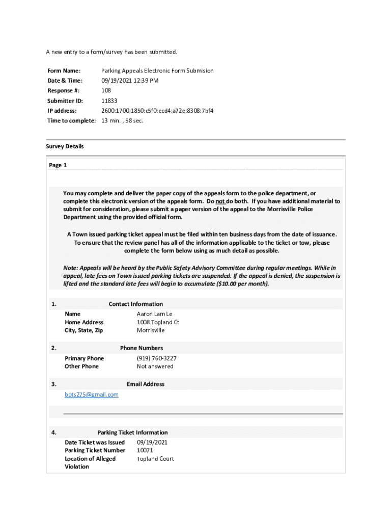 Form preview