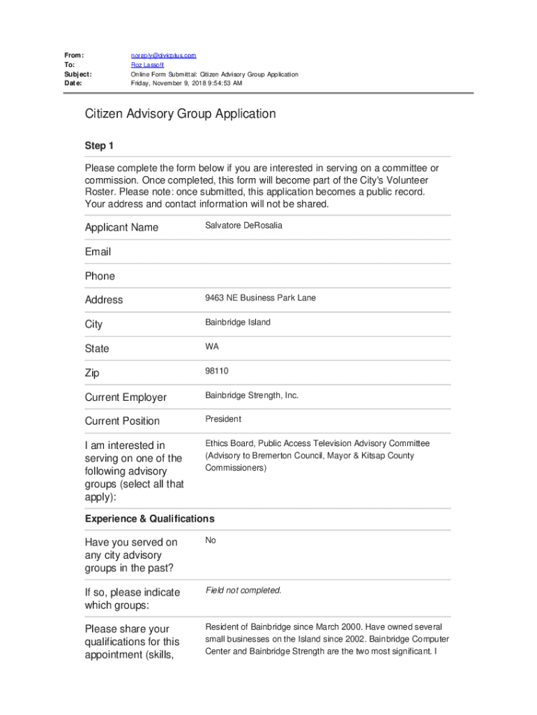 Form preview