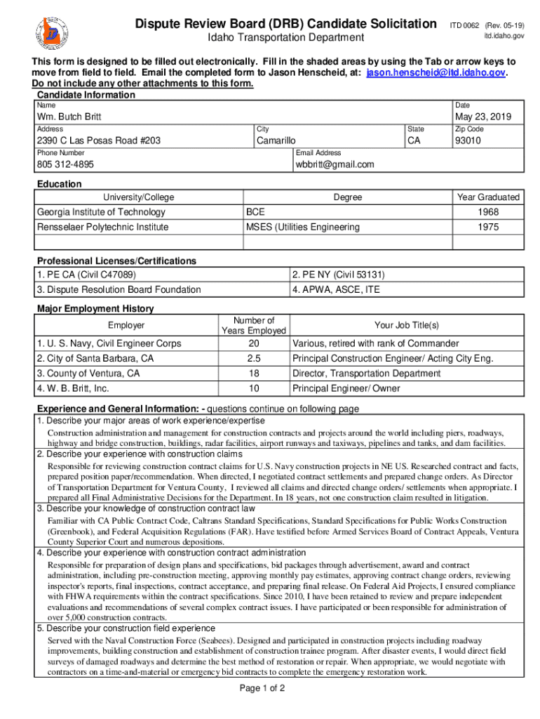 Form preview