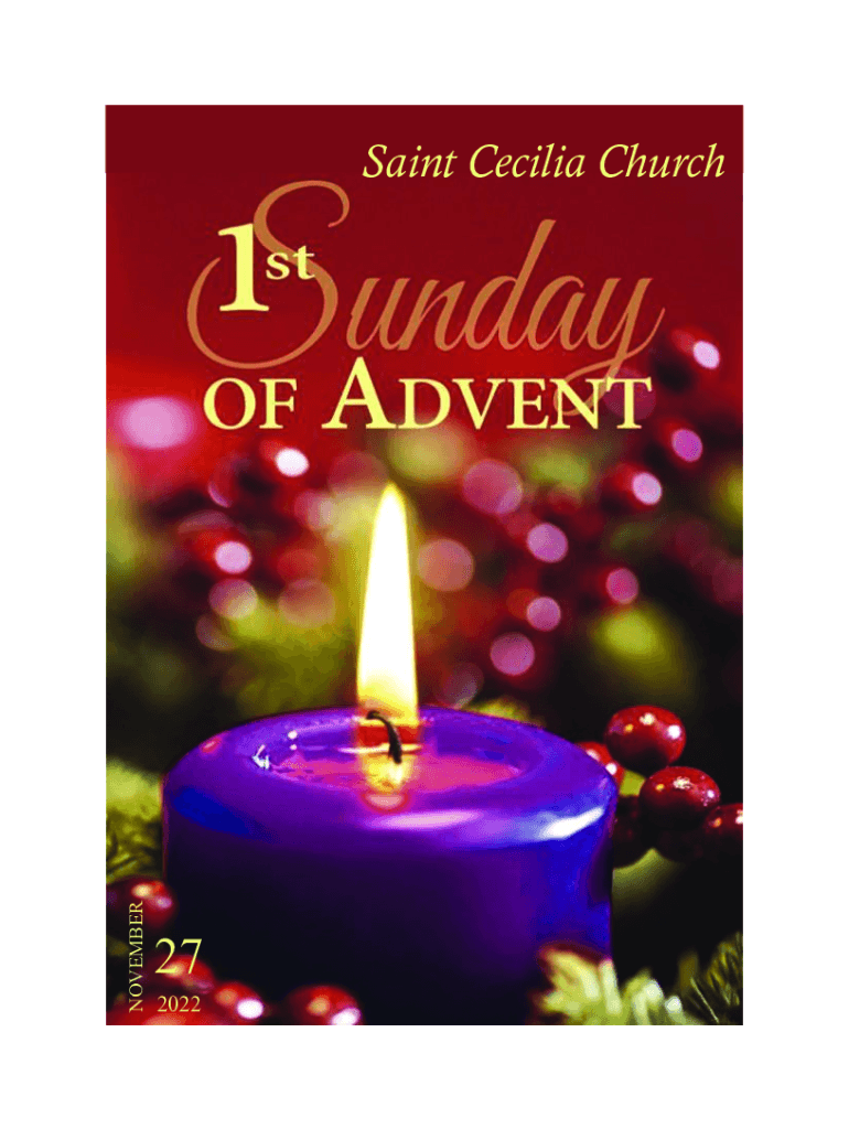 Fillable Online St. Cecilia Catholic to St. Cecilia