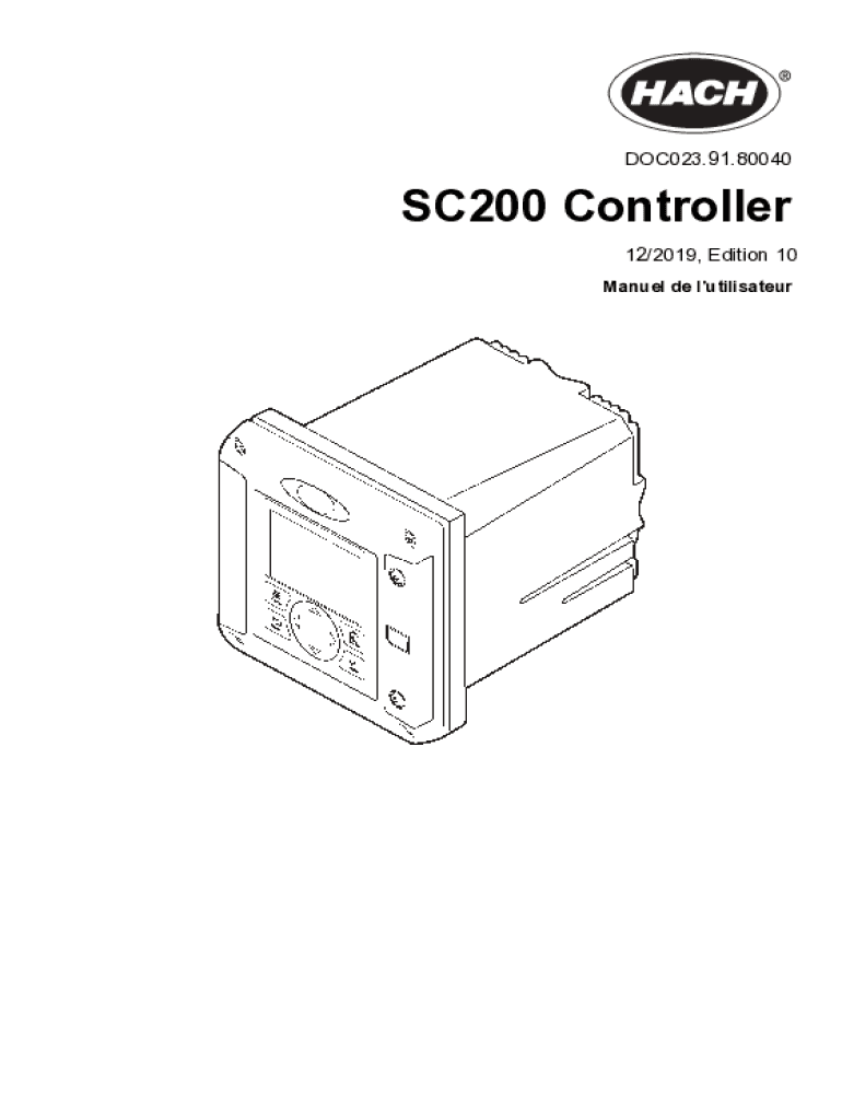 Fillable Online Manual ANISE sc Sensor