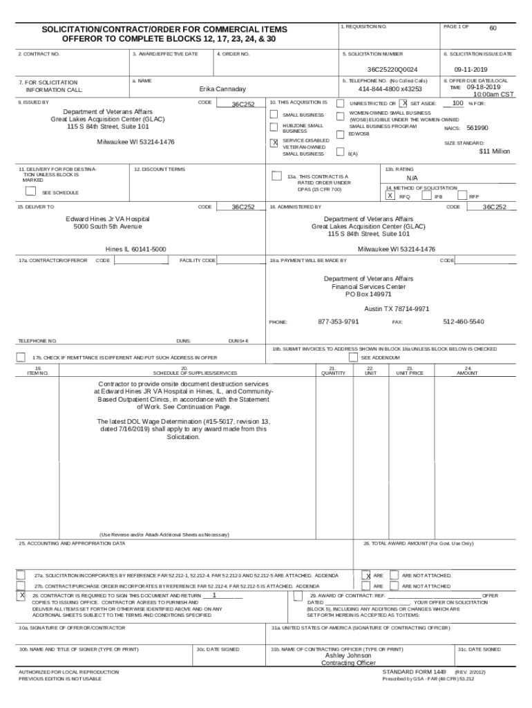 1CONTRACT ADMINISTRATION DATA continuation From Standard 1449 Doc 