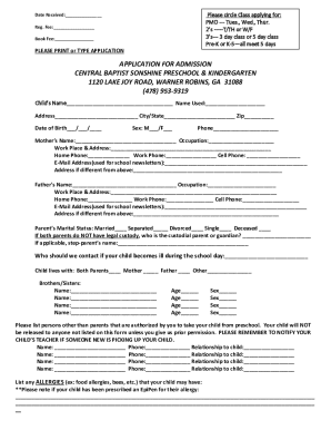 Fillable Online Standard Month and Days of the Week Abbreviations Fax ...