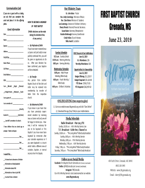 Orders of Worship - Christ Presbyterian Church