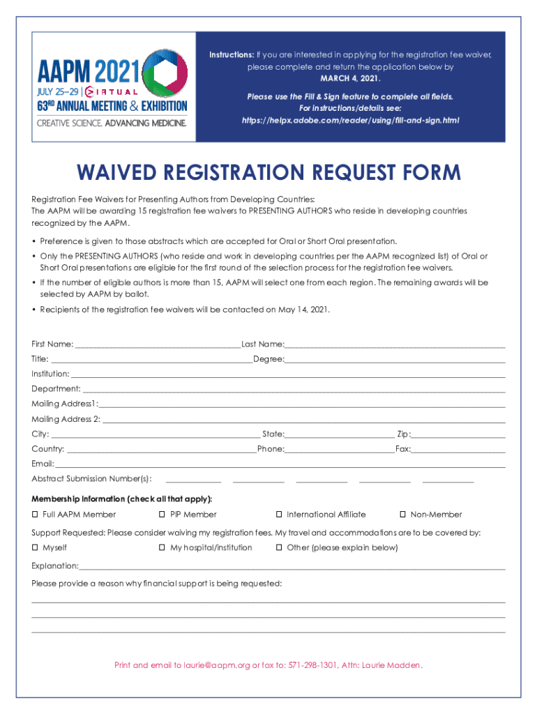 Fillable Online Fillable Online Instructions If you are interested in