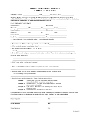 Medical Forms - Portales Municipal Schools