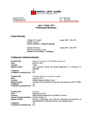 Form preview