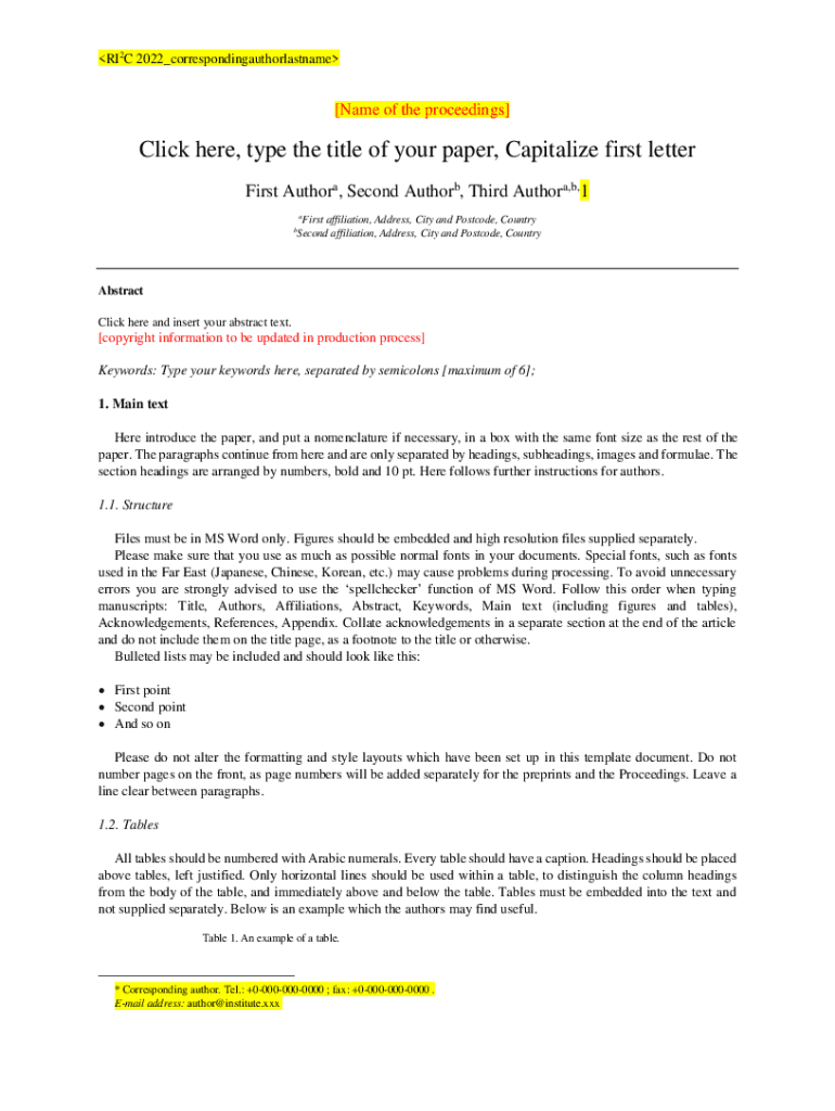 Form preview