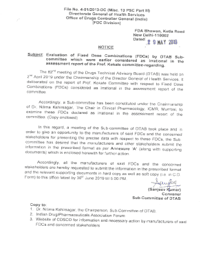 Frequently Asked Questions (FAQs) on New Drugs and Clinical Trials - CDSCO