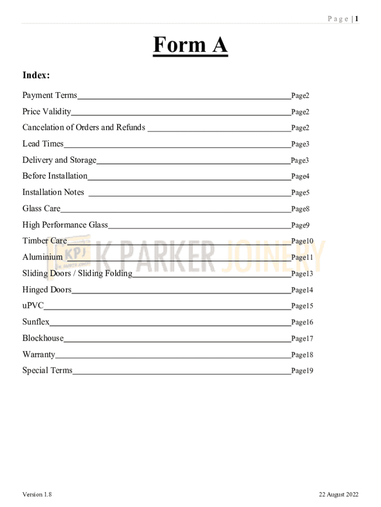 Form preview