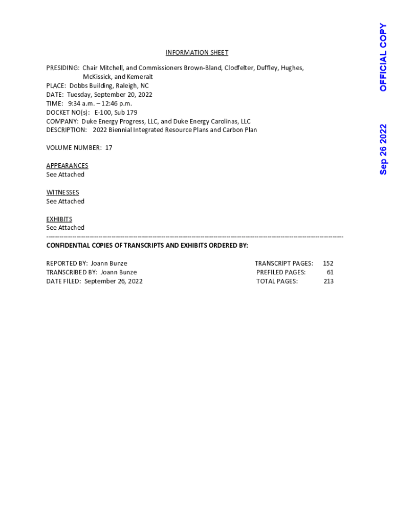Fillable Online INFORMATION SHEET PRESIDING Chair Mitchell, Presiding
