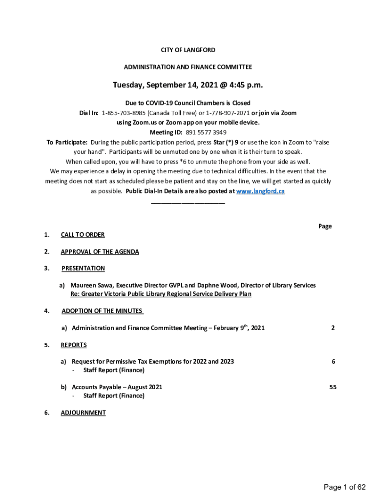 Fillable Online Langford, British Columbia Home City of Langford