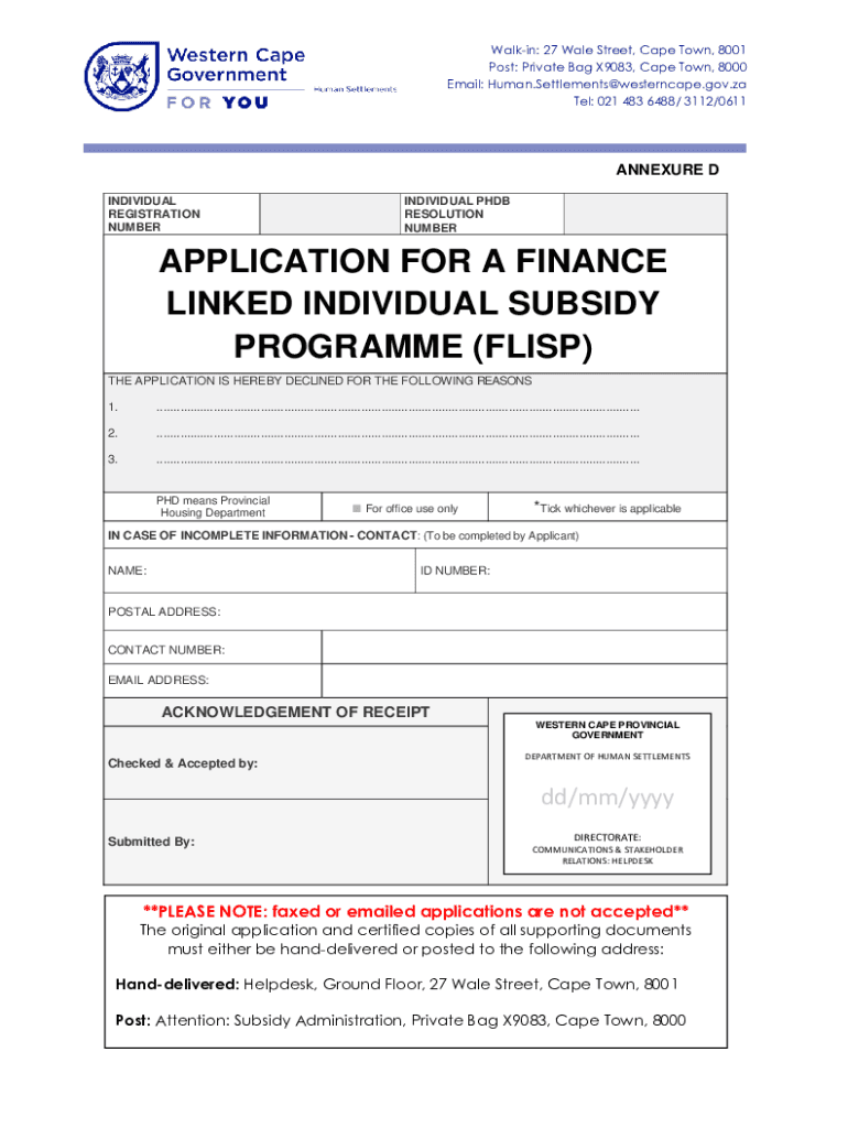 Fillable Online hsflisphousingsubsidyapplicationform30march2022
