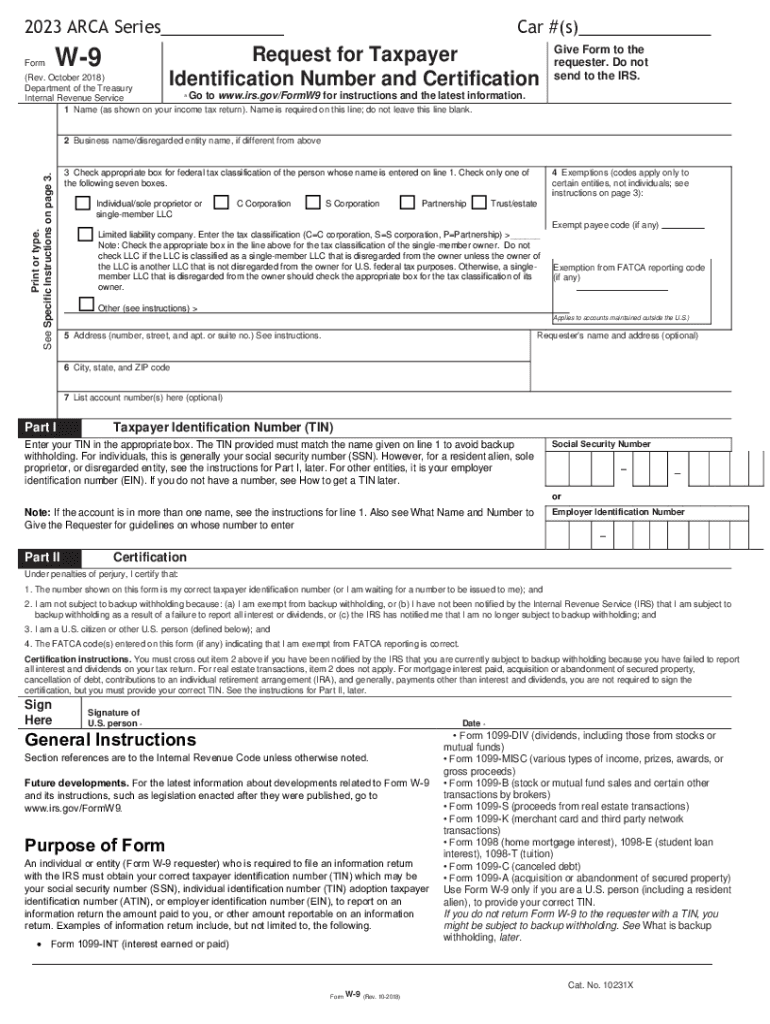 Fillable Online w9form.taxw9form2023W9 Form 2023 W9 Form 2023 Fax