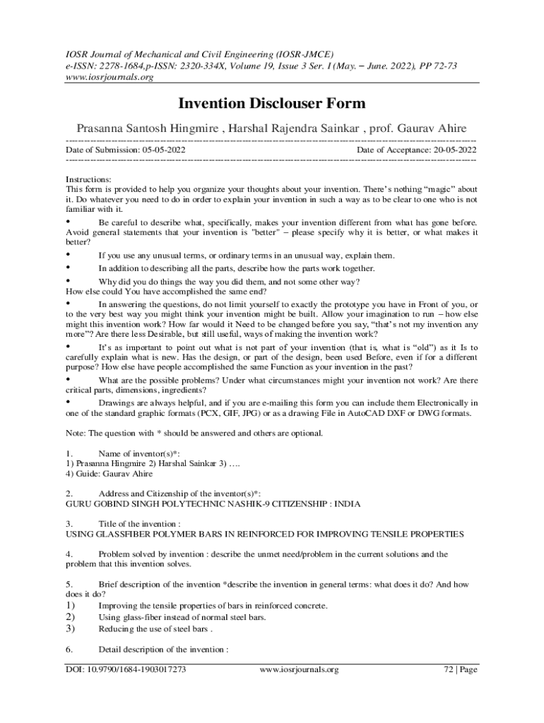 Form preview