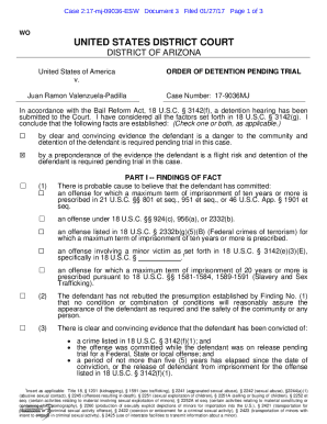 Fillable Online WO UNITED STATES DISTRICT COURT - govinfo.gov Fax Email ...