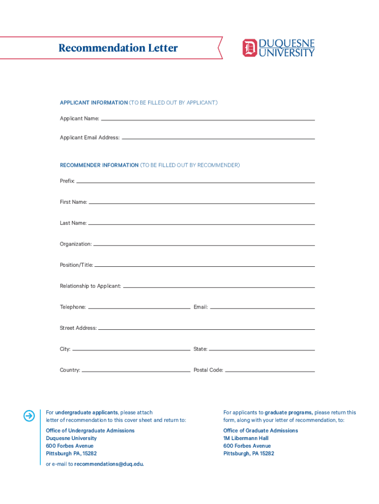 Fillable Online m.duq.edu admissionsandaid undergraduateAdmission