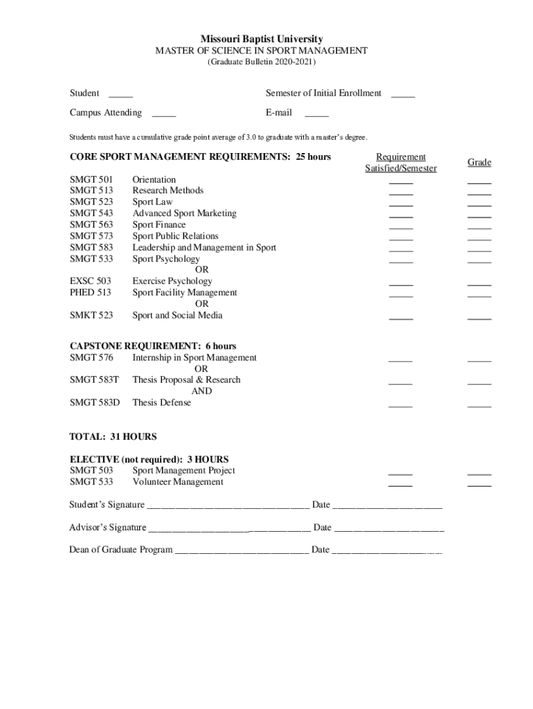 Fillable Online catalog.mobap.educontentDivision of Health and Sport