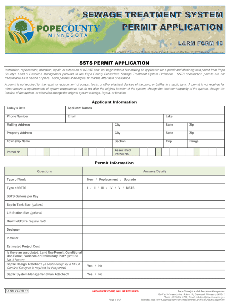 Fillable Online How to Apply For Environmental Health Septic System