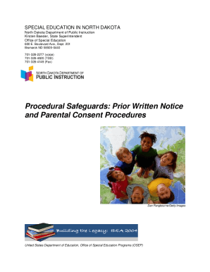 Fillable Online Procedural Safeguards PWN Fax Email Print - pdfFiller