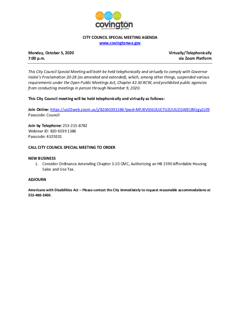 Fillable Online Inslees Proclamation 20-28 (as amended and extended ...