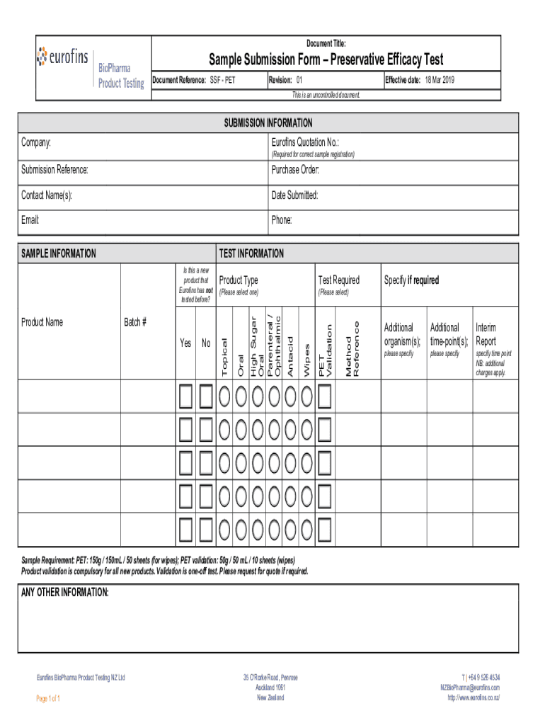 Form preview