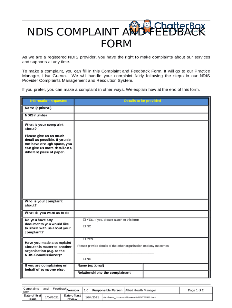Form preview