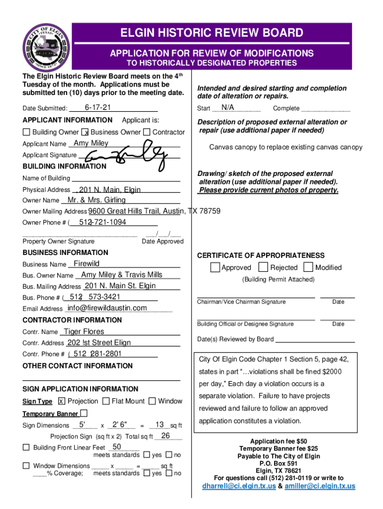 Form preview