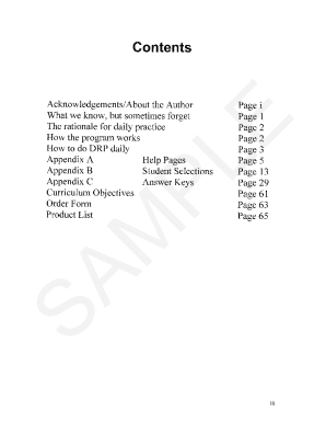 Form preview