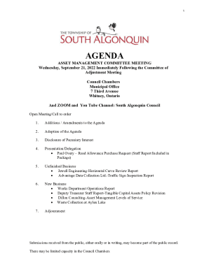 Committee of Adjustment Agenda - City of Richmond Hill