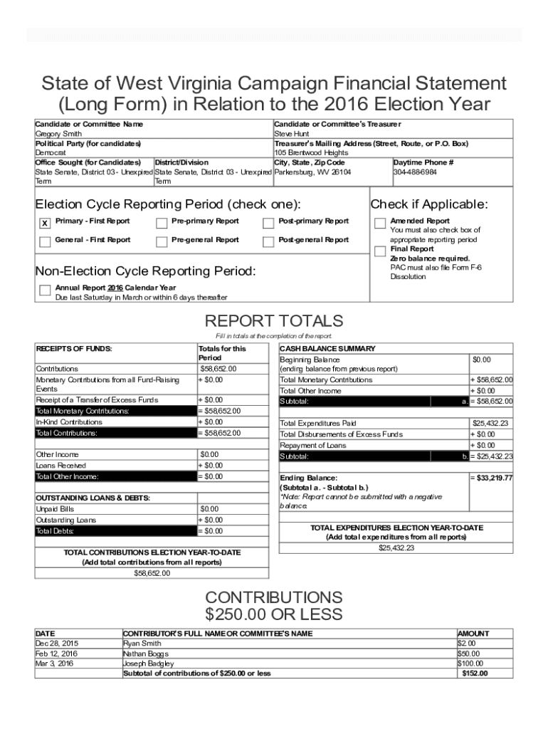 Form preview