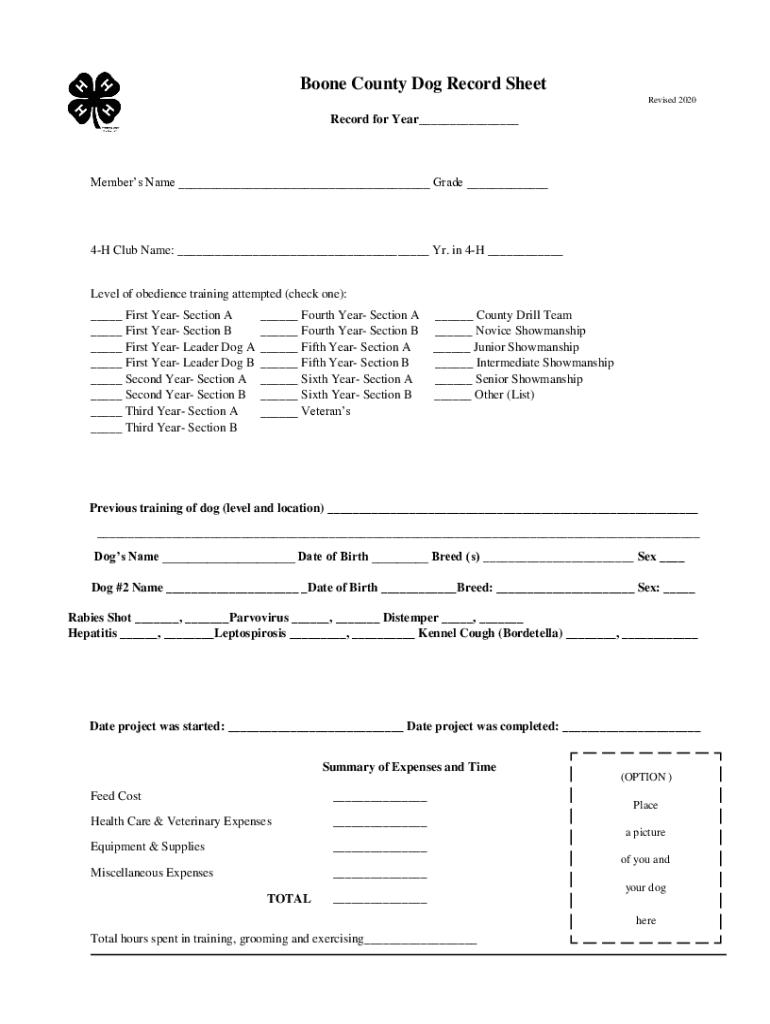 fillable-online-extension-purdue-4-h-dog-record-sheet-level-2-grades-6